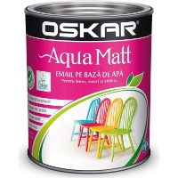 Эмаль Oskar Aqua Matt RAL 3028 0.6L (CG441535)