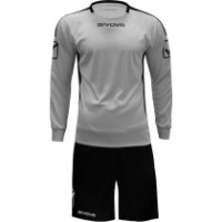 Детский спортивный костюм Givova Hyguana Light Grey/Black, s.XS