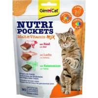 Лакомства для кошек GimCat Nutri Pockets Malt & Vitamin Mix 150g