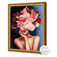 Алмазная мозаика Art Gallery Premium Floral Thoughts 40x50cm (QB204803)