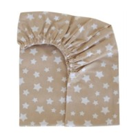 Cearșaf pentru copii Veres 120x60cm White Stars (142.23)