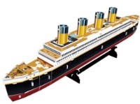 3D пазл-конструктор Cubic Fun Titanic Small (T4012h)