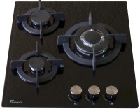 Plită incorporabilă cu gaz Tornado BI-45 3G HM Black