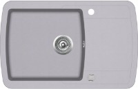 Chiuvetă de bucătărie Aquasanita Helika Lira SQL101 Alumetallic