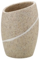 Pahar pentru periuțe de dinți Kela Talus Beige (20296)