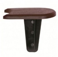 Gard decorativ pentru gradina Prosperplast Palisada Brown IPAK1-R222