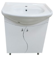 Шкаф с умывальником Aquaplus Bath S-Line 65cm