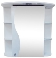 Dulap cu oglindă Aquaplus S-Line 75cm