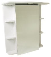 Dulap cu oglindă Sanmaximus 700 Shelf White