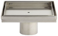 Трап для душа Kas Tile Insert S07 Inox 150x150x67 (21551)