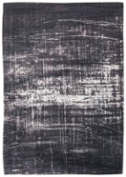 Covor Louis de Poortere Mad Men 8655 White on black 1.70x2.40m