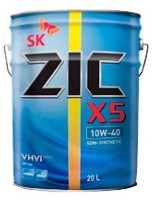 Моторное масло Zic X5 10W-40 20L