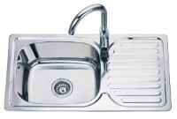 Кухонная мойка Fabiano 76x42 0.8 RIF Left