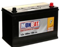 Автомобильный аккумулятор Monbat 6ST-100 F JIS 0