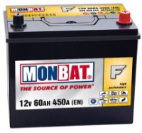 Автомобильный аккумулятор Monbat 6ST-60 F JIS 0