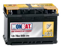 Автомобильный аккумулятор Monbat 6ST-70 F JIS 0