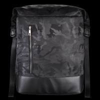 Городской рюкзак Hama Roll-Top Mission Camo Black/Camo (101824)