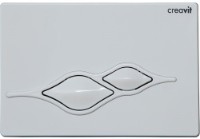 Кнопка смыва Creavit GP1001.00 White