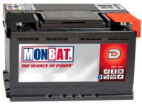 Автомобильный аккумулятор Monbat 6ST-75 D
