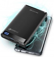 Внешний аккумулятор CellularLine Slim Power Bank 8000mAh USB C Black