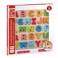 Развивающий набор Hape Chunky alphabet puzzle (E1551A)