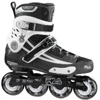 Роликовые коньки Fila NRK Road 44 Black/White