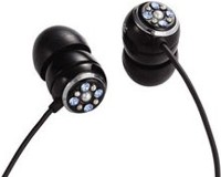 Căşti Elecom Gem Drops Black/Blue (E11007)