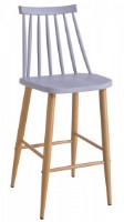 Scaun de bar Deco Jack Grey