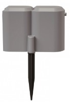 Садовое ограждение Prosperplast Palisada Grey IPSP-405U