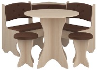 Кухонный уголок Пехотин Боярин Дуб Сонома/Коричневый