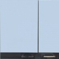 Шкаф с зеркалом Quattro Anthracite 60