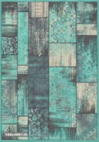 Ковёр Ecofloor Farashe (100C486130) Bright Turquoise 1.60x2.30m