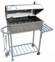 Gratar Alamar Grill with cover Inox (МГН2)