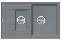 Кухонная мойка Fabiano Classic 78x50x15 Grey Metallic