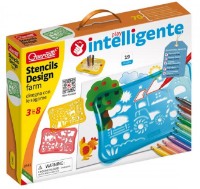 Набор трафаретов Quercetti Stencils Design Farm (2645)