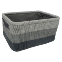 Container depozitare Vitra 36x26x18 cm Gray+Black M1004A4