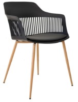 Scaun Deco Leon Black