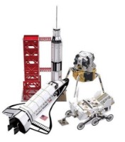 Puzzle 3D-constructor Cubic Fun Space Mission (DS0971)