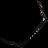 Дефлектор капота Vip Tuning FR 06 Ford Focus 2 + restyling 2008 (wide)