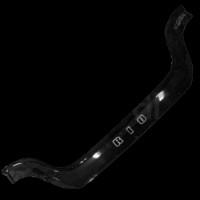 Дефлектор капота Vip Tuning KA 09 Kia Rio II 2003-2005