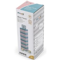 Joc educativ de masa PolarB Block Tower (44011)