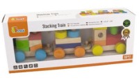 Сортер Viga Colorful Stacking Train (51610)