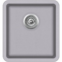 Chiuvetă de bucătărie Aquasanita Helika Arca SQA101 Alumetallic