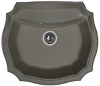 Кухонная мойка Florentina Emiliya-640 Black (20.355.D0640.102)