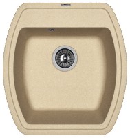 Chiuvetă de bucătărie Florentina Nire 480 Beige (20.190.B0480.104)  