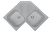 Chiuvetă de bucătărie Plados Atlantic FTA8320 UM41 Aluminium