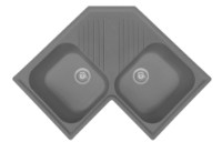 Chiuvetă de bucătărie Plados Atlantic FTA8320 UM42 Titanium