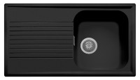Chiuvetă de bucătărie Plados Atlantic PL0861 UG70 Black Matt
