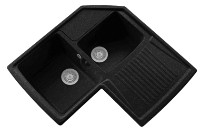 Chiuvetă de bucătărie Plados Harmony HRA832 UG95 Ebony Black