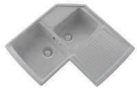 Chiuvetă de bucătărie Plados Harmony HRA832 UM41 Aluminium